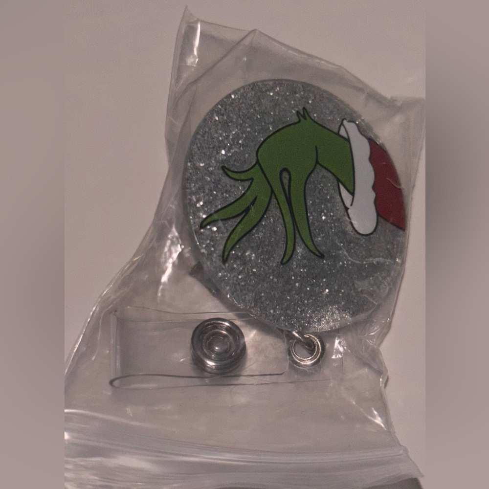 Grinch ID holder brand new with box